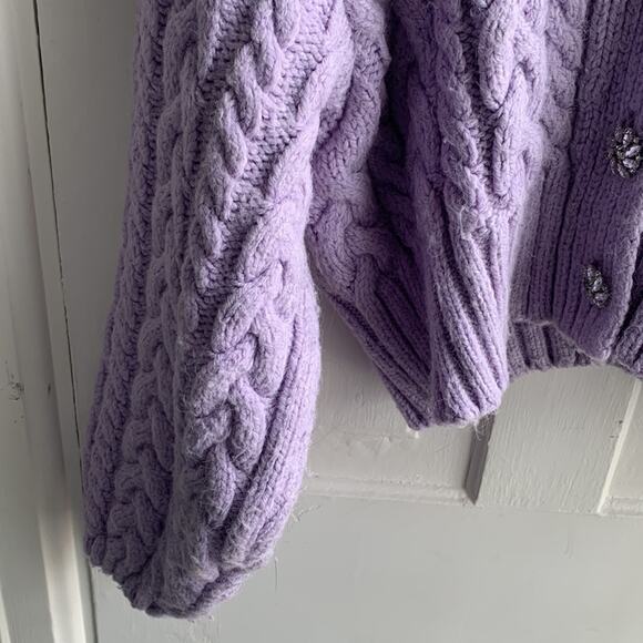 Zara Jewel Button Cardigan Bloggers Favorite - Picture 5 of 9